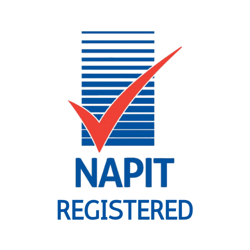NAPIT Registered Logo for Hilton Electrical
